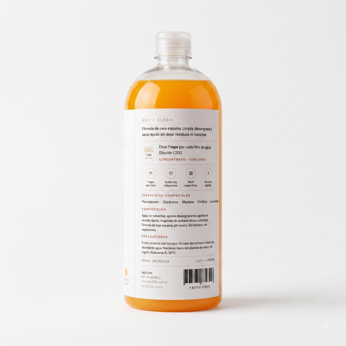 Gritz Clean Verbena Citric
