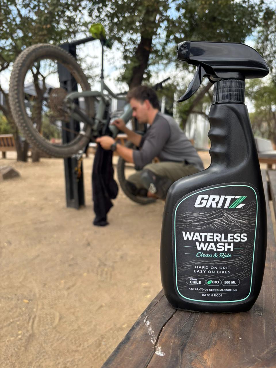 Gritz Dry Wash - Lavado en Seco Sin Agua para Bicicletas